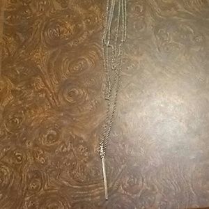 Sterling silver 3 layer necklace